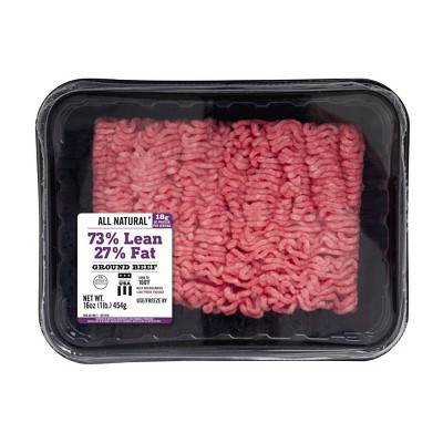 Market Pantry 73% Lean 27% Fat Ground Beef