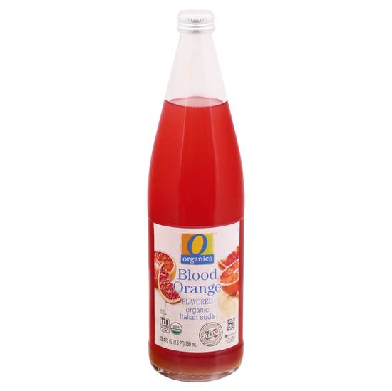 O Organics Organic Blood Orange Italian Soda (25.4 fl oz)