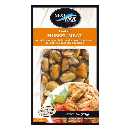 Next Wave Seafood Cooked Mussel Meat