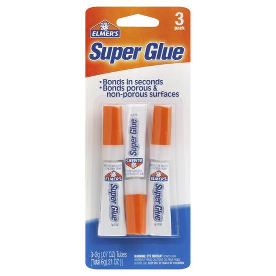 Elmer's Super Glue (3 ct)