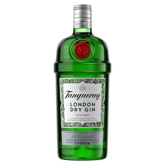 Tanqueray London Dry Gin, (94.6 proof) (12x 50ml bottles)