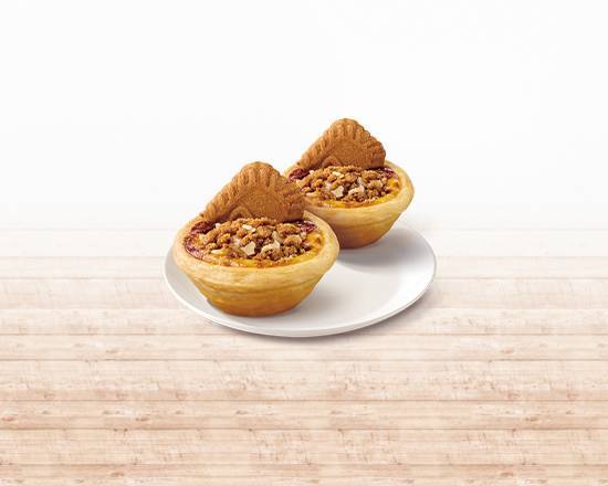 Biscoff®焦糖脆餅蛋撻2顆 Two Biscoff® Egg Tart