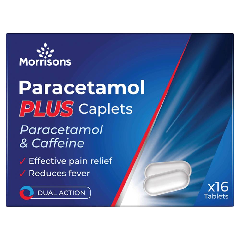 Morrisons Paracetamol Plus Caplets (16 pack)