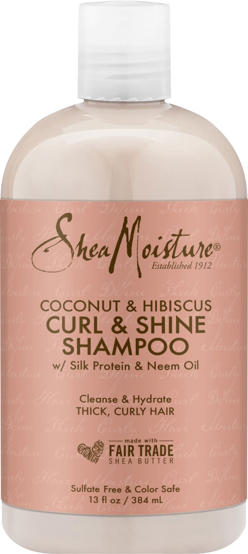 SheaMoisture Coconut & Hibiscus Curl & Shine Shampoo (13 fl oz)