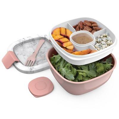 Bentgo Salad - Stackable Lunch Container With Large 54-oz Salad Bowl