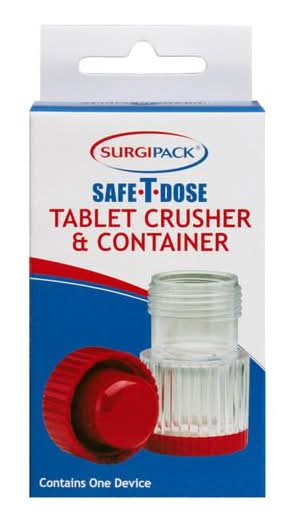 Surgipack Safe-T-Dose Tablet Crusher 1s
