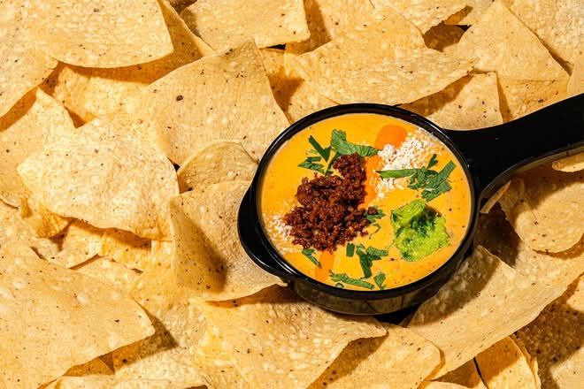 Hillbilly Queso & Chips - Small (Half Size)