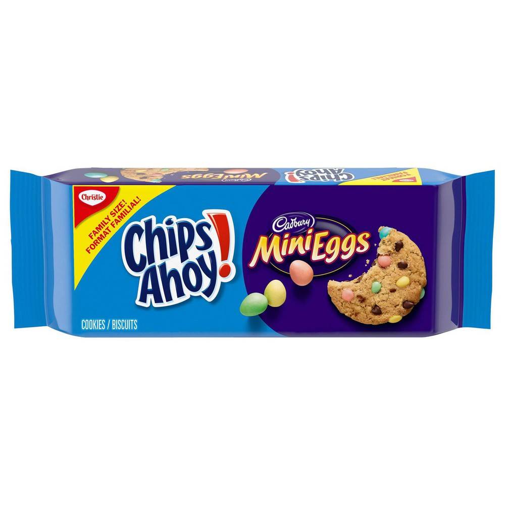 Chips Ahoy! Cadbury Mini Eggs Cookies, Chocolate (460 g)