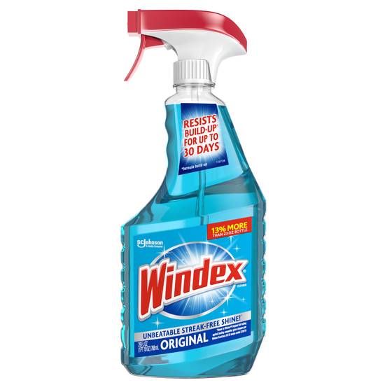 Windex Glass Cleaner Original Blue Spray