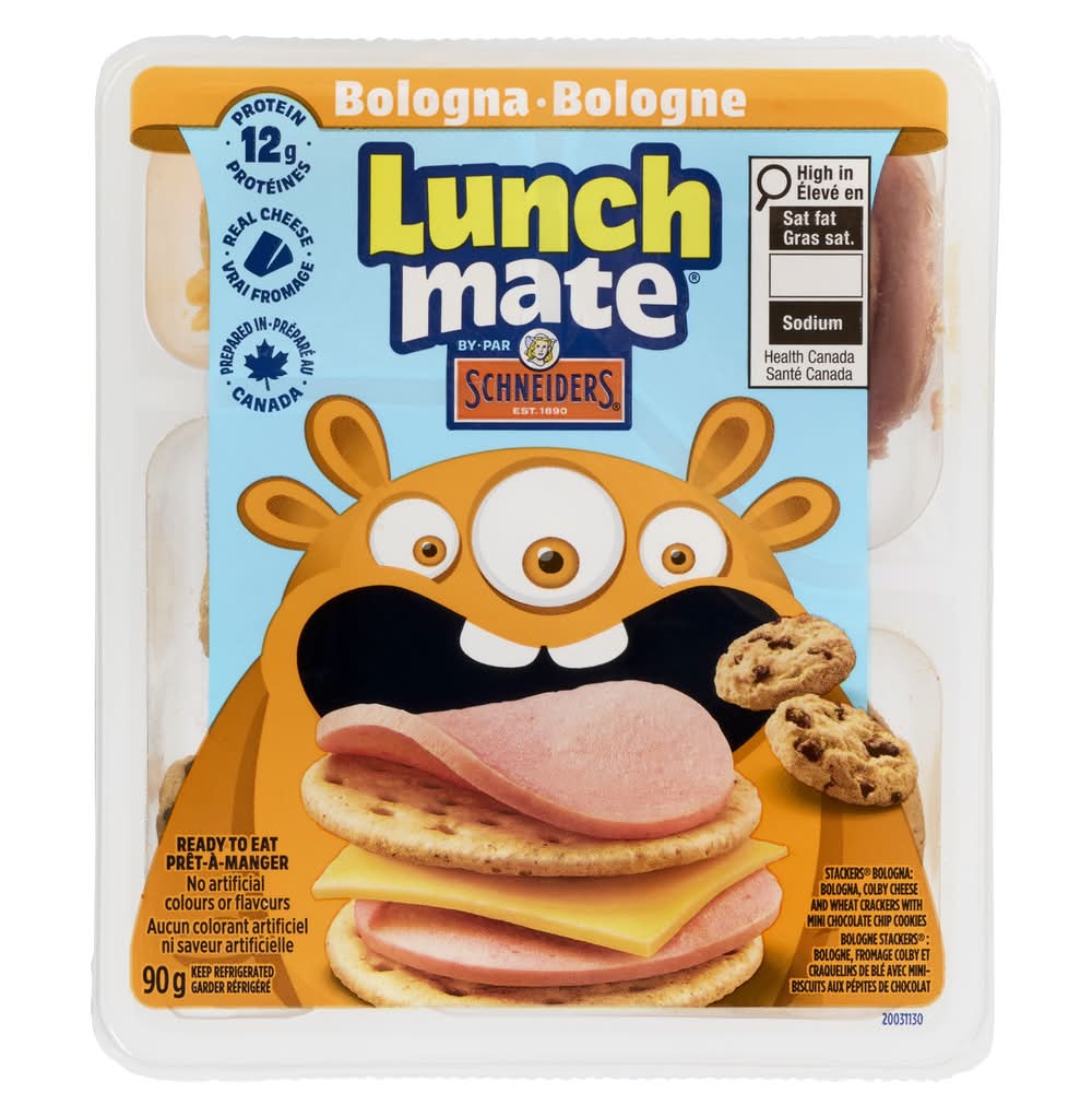 Lunch mate kit de collations au bologna - bologna snack kit
