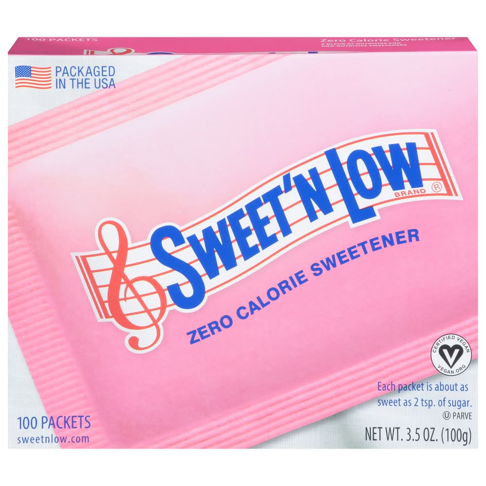 Sweet'N Low Zero Calorie Sweetener (3.5 oz, 100 ct)