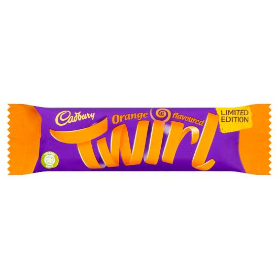 Cadbury Twirl Chocolate Bar (orange )