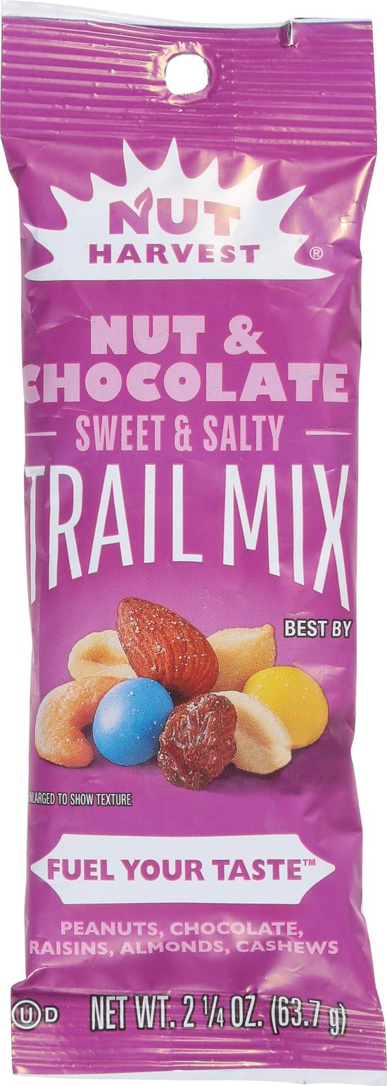 Nut Harvest Nut & Chocolate Trail Mix (sweet-salty)