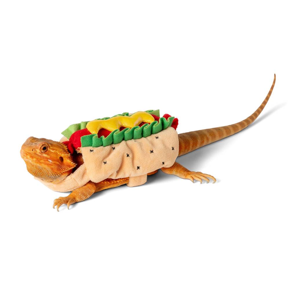 Thrills & Chills Hot Dog Reptile Costume (Size: Small)