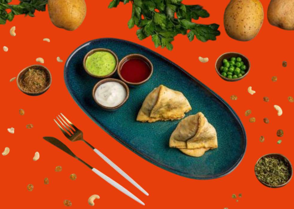 Poulet Samosa X 4