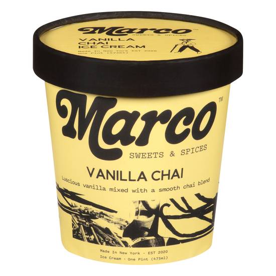 Marco Ice Cream (vanilla chai)