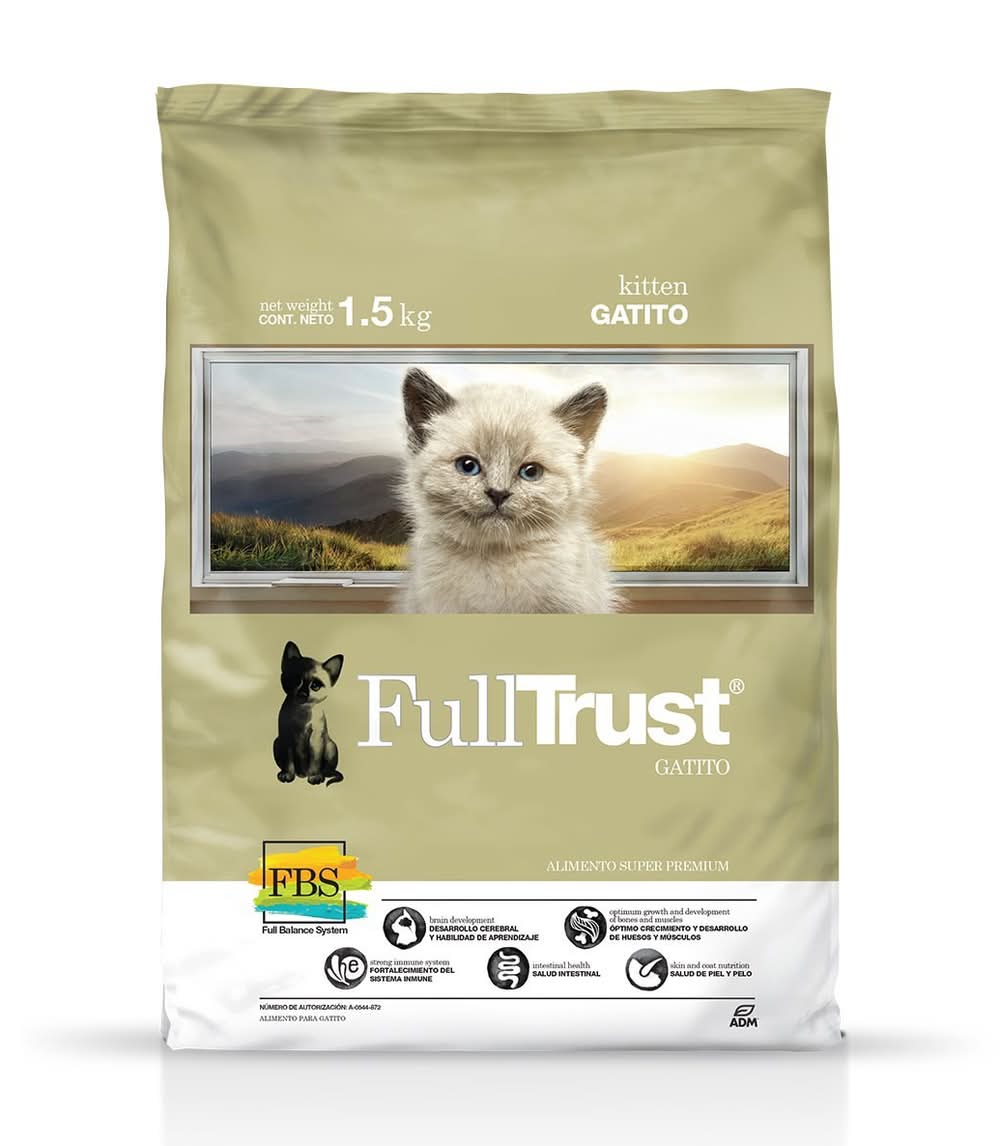 FullTrust · Alimento seco para gatos, Gatito (1,5 kg)