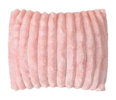 Channel Throw Pillow Pink