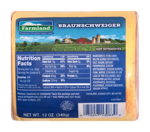 Farmland Braunschweiger (12 units)