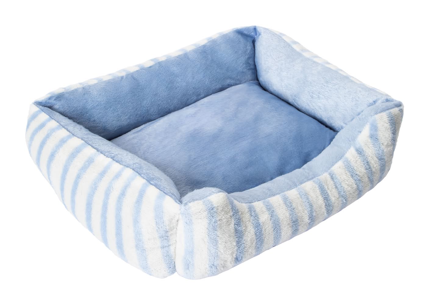 Pawsitively Fun! Pet Bed For Cats & Dogs, Blue