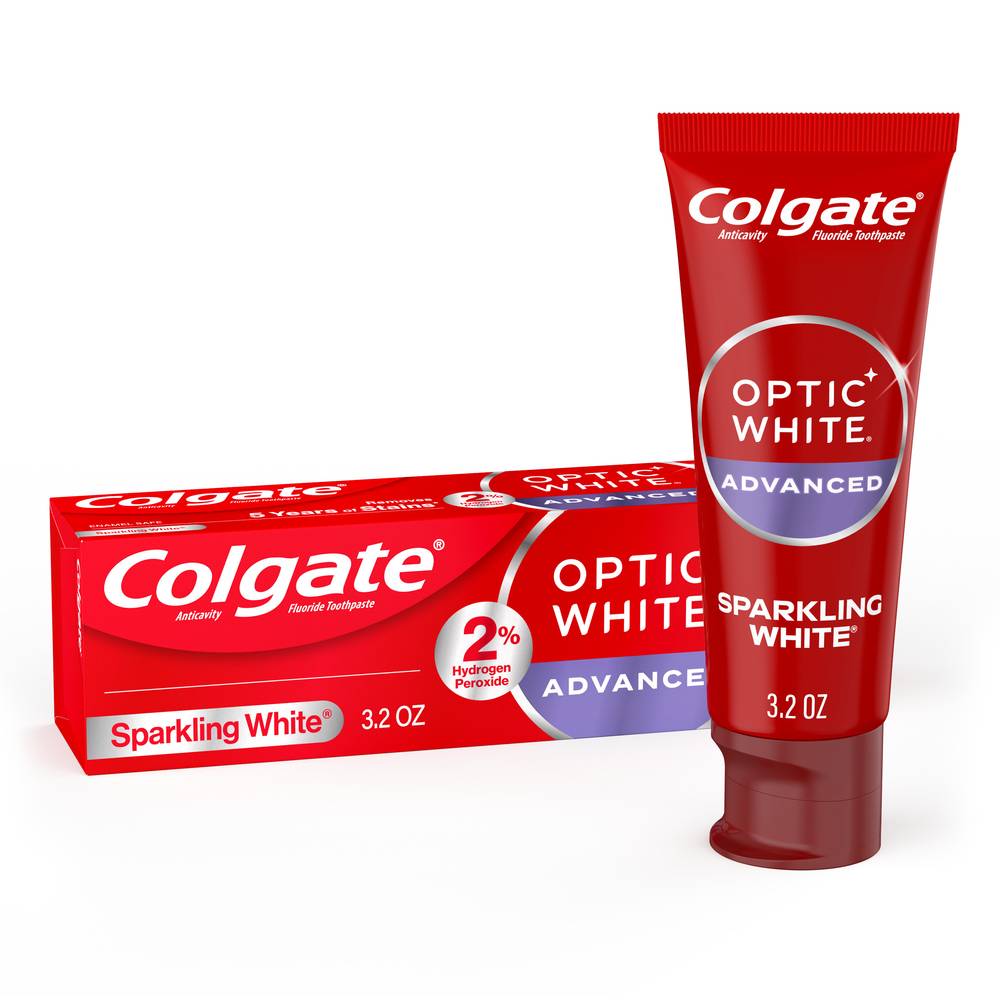 Colgate Optic White Advanced Sparkling White Toothpaste