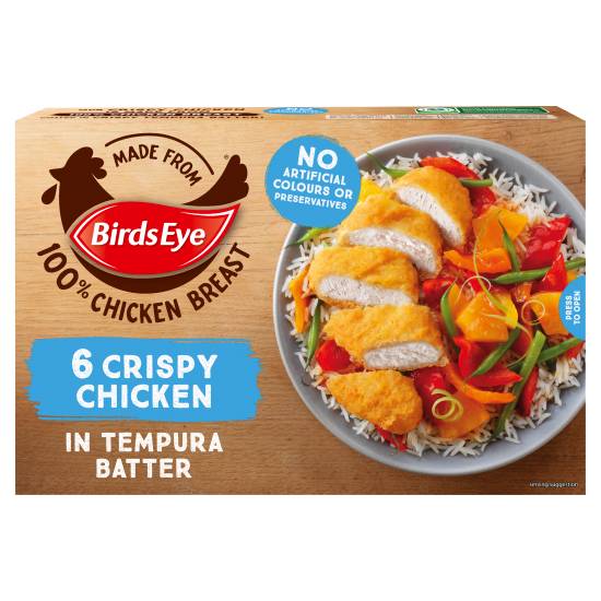 Birds Eye Crispy Chicken in Tempura Batter (510g)