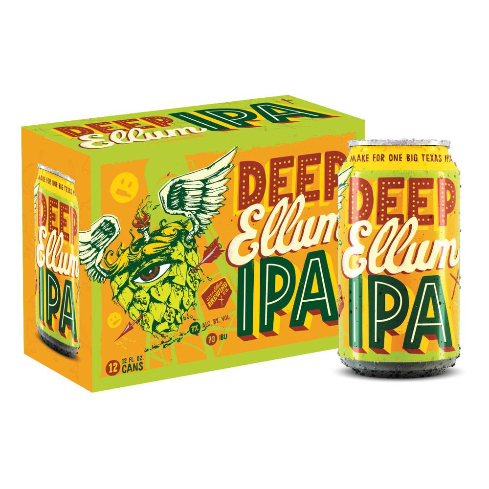 Deep Ellum Brewing Co. Ipa Beer (12 ct , 12 fl oz)