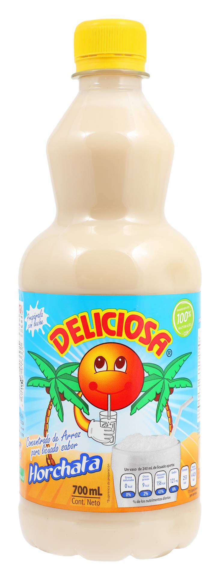 Deliciosa · Concentrado de arroz, horchata (700 ml)