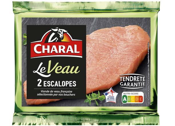 Charal - Escalopes de veau (2 pièces)