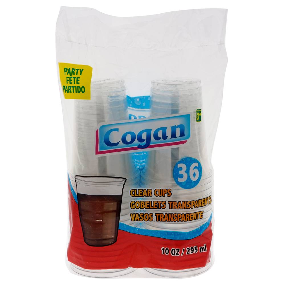 Cogan Transparent Cups