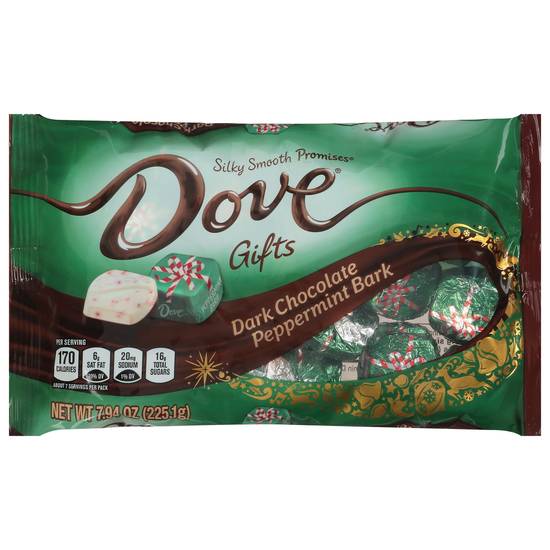Dove Chocolate Dark Chocolate Peppermint Bark Gifts