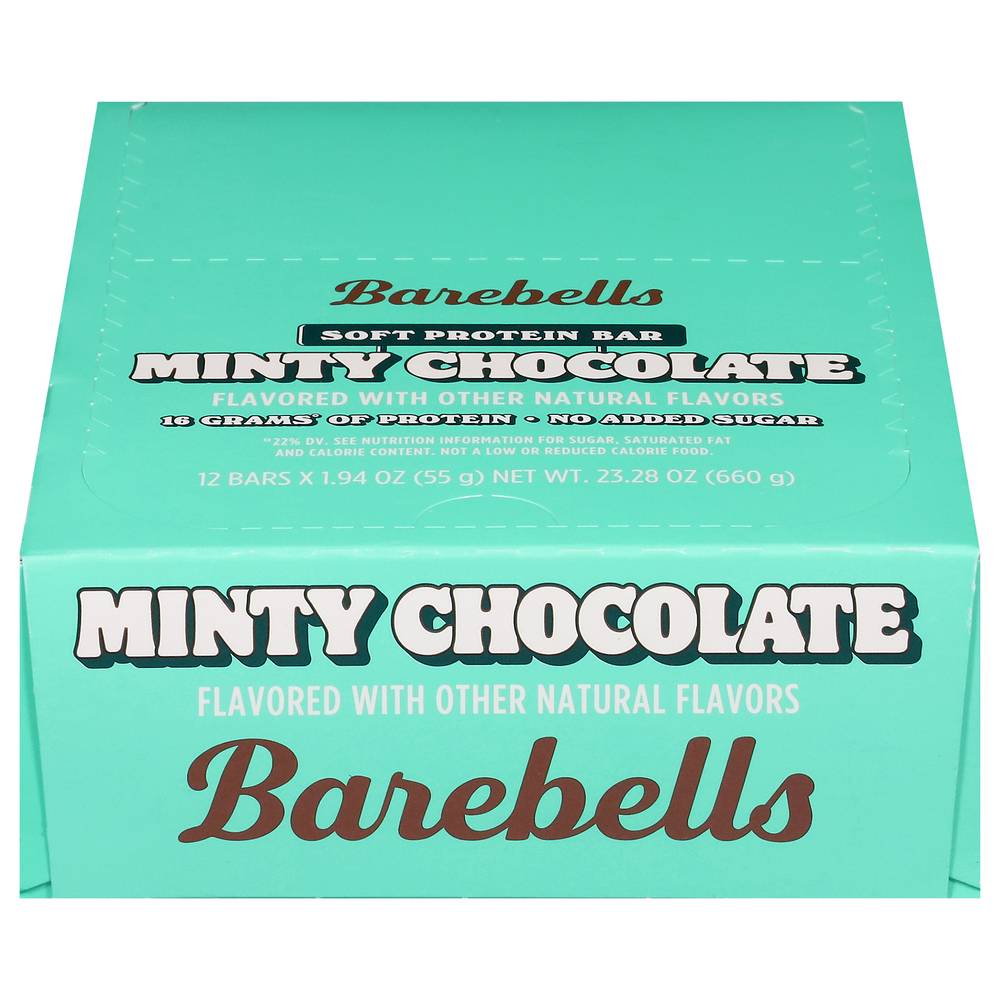 Barebells Soft Protein Bar (12 ct) (minty chocolate)