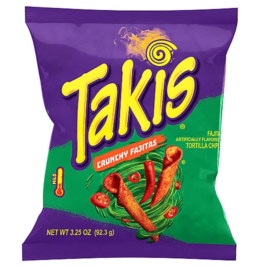 Takis Mild Crunchy Fajitas Tortilla Chips