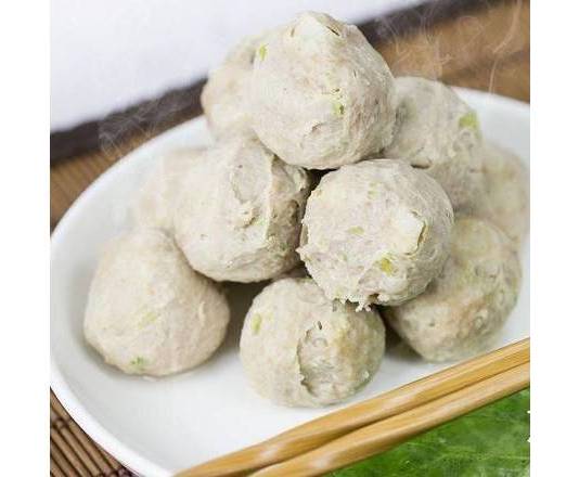 【丸子達人必買】手作の芹菜荸薺貢丸_約300g (41號攤-手作の丸子達人/A004-13)