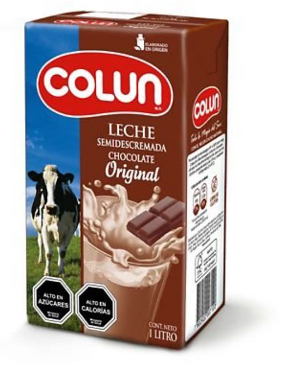 Colun · Leche semidescremada original - Chocolate (1 L)