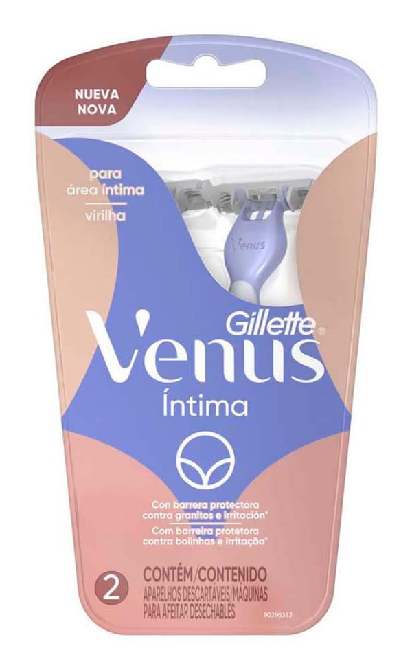 Gillette · Venus íntima máquina de afeitar desechable (2 un)