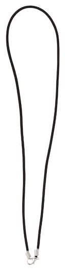 Bead Landing Black Velvet Cord Necklace