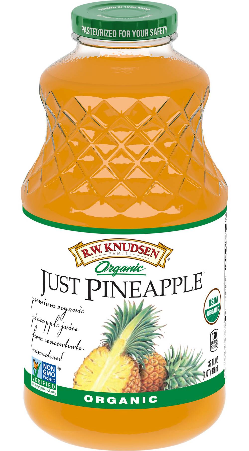 R.W. Knudsen Organic Pineapple Juice (32 fl oz)