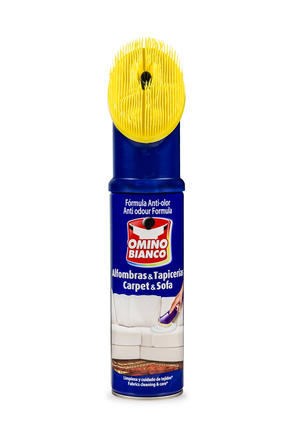 Limpiador de alfombras y tapicerías · Omino Bianco (300 ml)