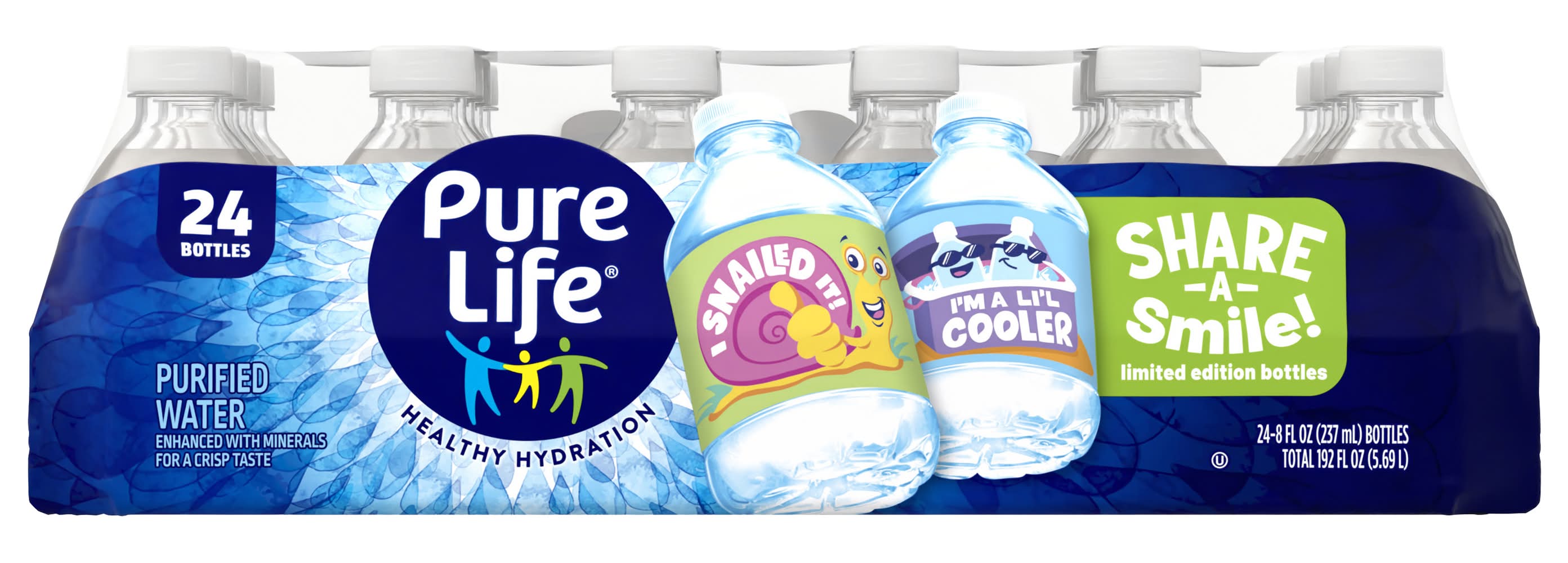 Pure Life Purified Water (24 x 8 fl oz)