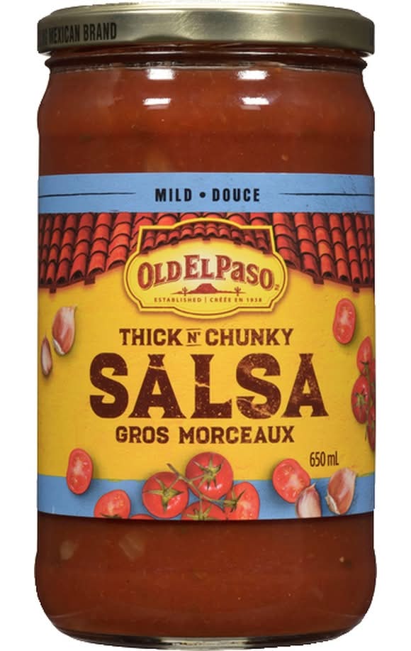 Old El Paso Thick N' Chunky Mild Salsa (650 ml)