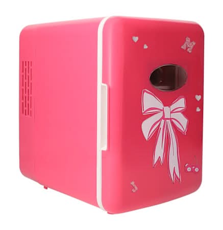Customizable Beauty Fridge With Stickers Sticker Pink
