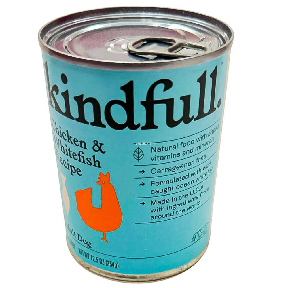 Chicken and White Fish Recipe Wet Dog Food - 12oz - Kindfull™