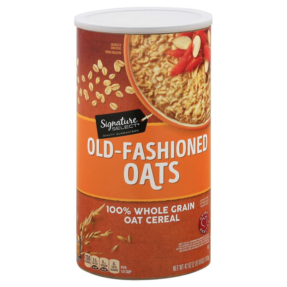 Signature Select Whole Grain Old-Fashioned Oats (42 oz)