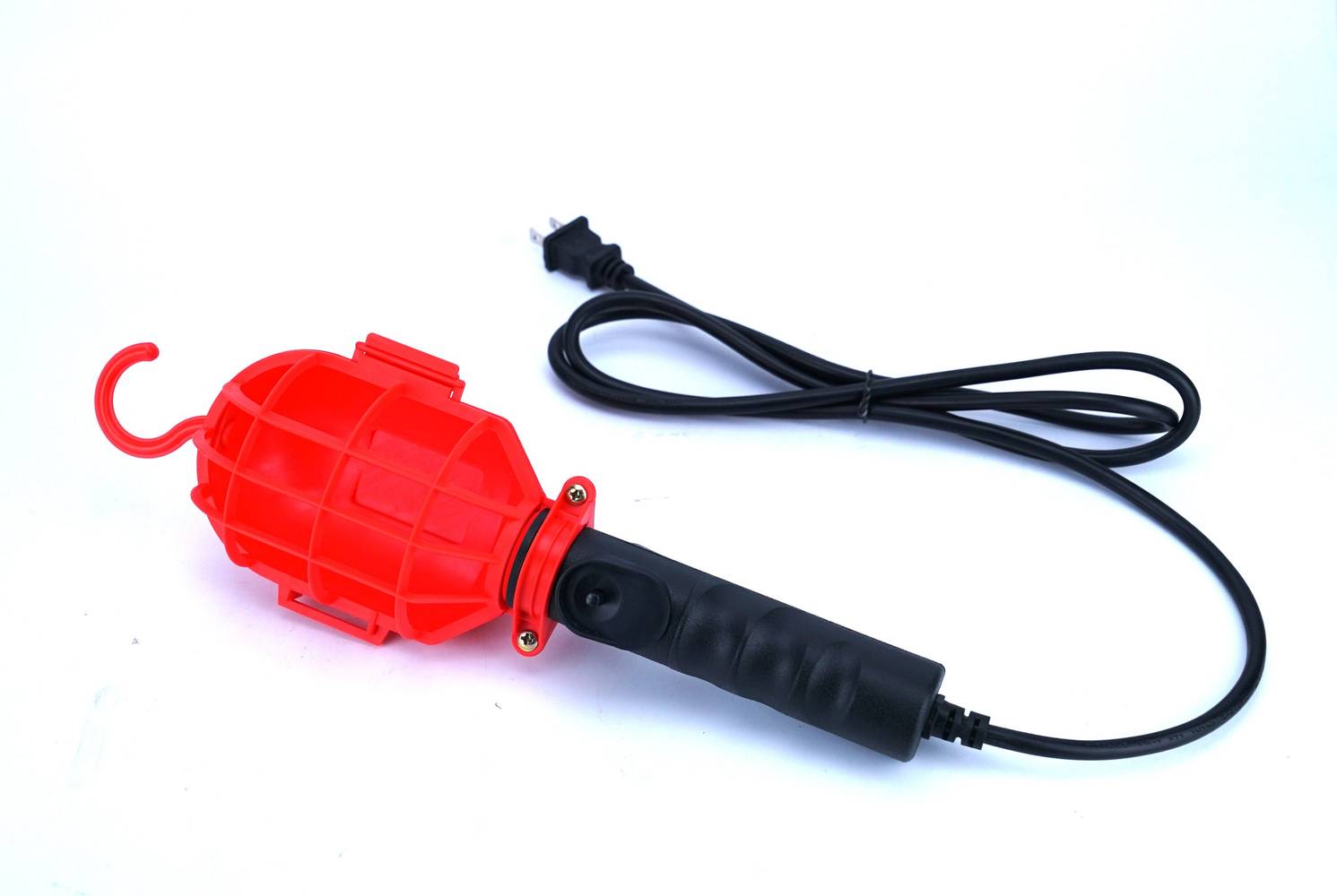 Bayco 6" Incandescent Work Light Plastic Cage With Hook