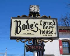 Bode's Corned Beef House (280 North Main Street)