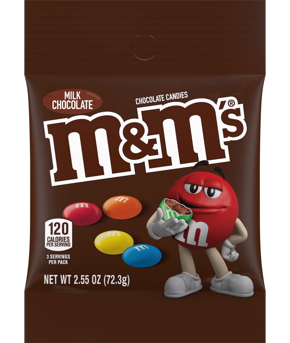 M&M's Milk Chocolate Chocolate Candies (2.55 oz)