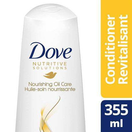 Revitalisant dove  huile-soin nourrissante 355 ml (355ml) - dove nutritive solutions nourishingoil care conditioner 355 ml (355 ml,nutri-oils, argan oil)