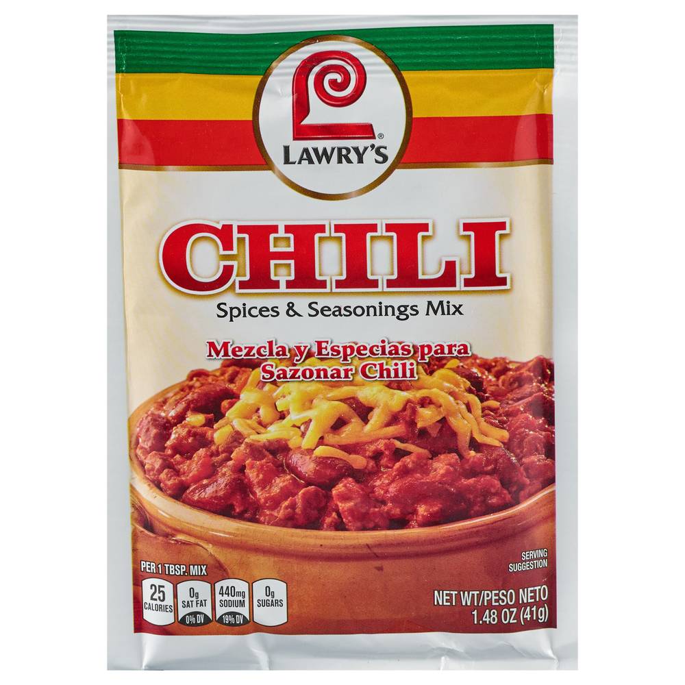 Lawry's Chili Spices & Seasoning Mix (1.5 oz)