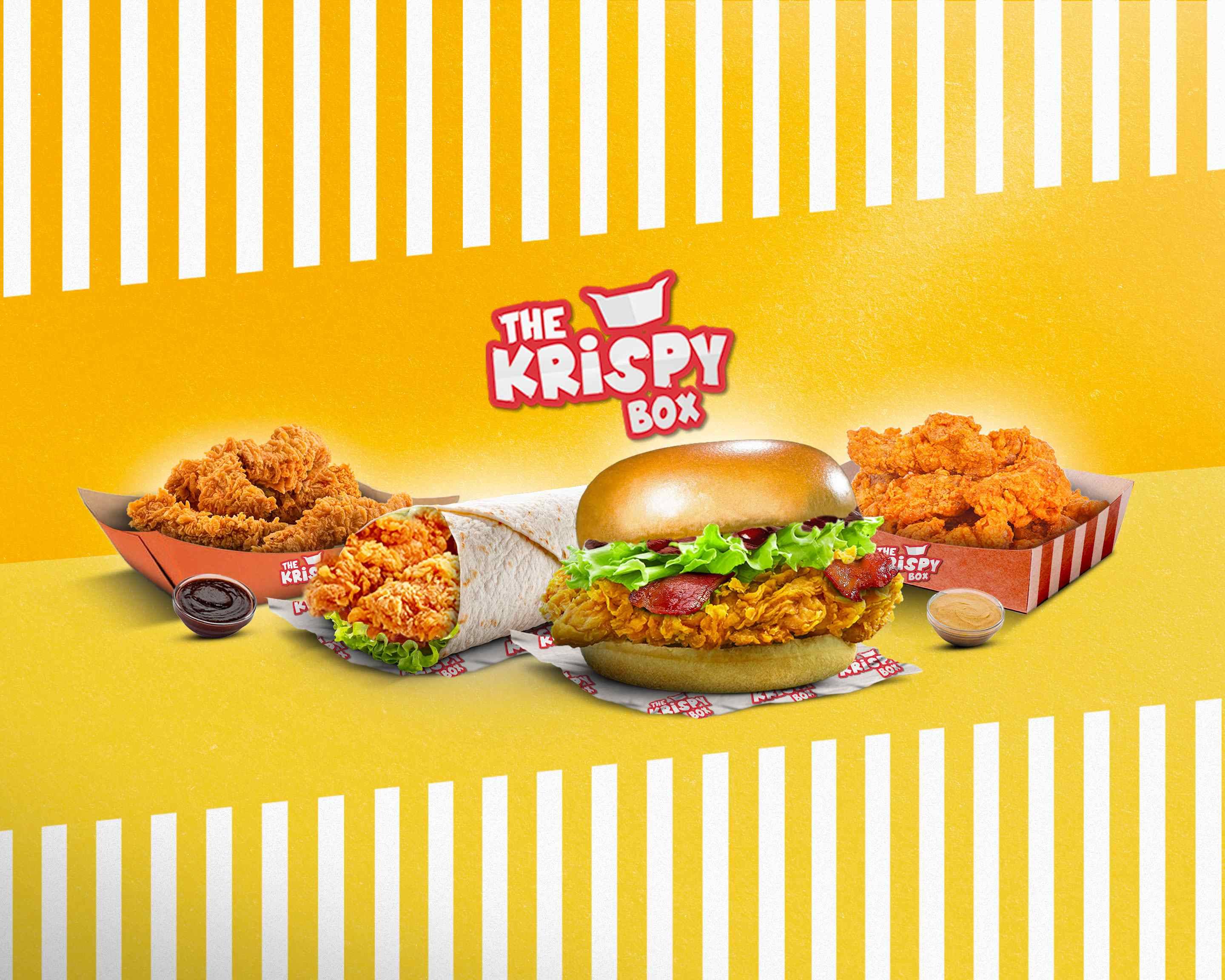 Livraison du menu The Krispy Box® 🐔 Saint-Priest à Saint-Priest - 【Menu ...